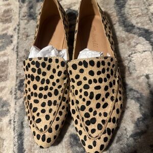Madewell calf hair loafer